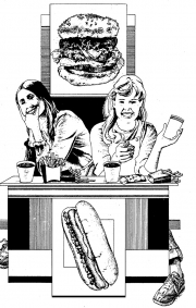 Girls Eating, Nelson Publishing